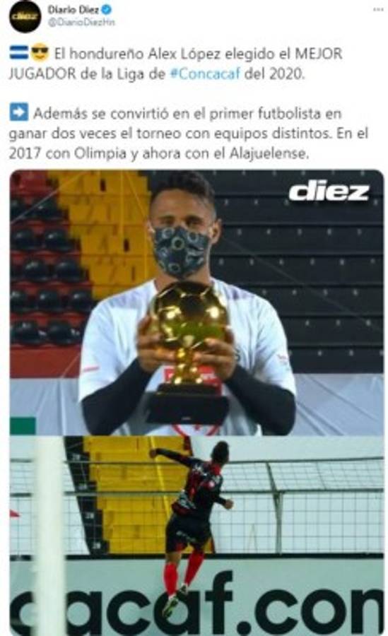 Prensa internacional sobre Alajuelense y López luego de ganar la Liga Concacaf: 'Ruge el León de Centroamérica'
