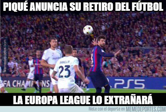 Piqué anunció su retiro del fútbol y los memes destrozan al jugador del Barcelona; Shakira es protagonista también