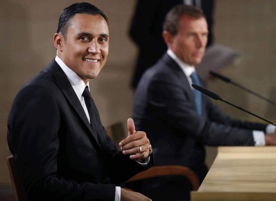Keylor Navas fue presentado como portero del Real Madrid.