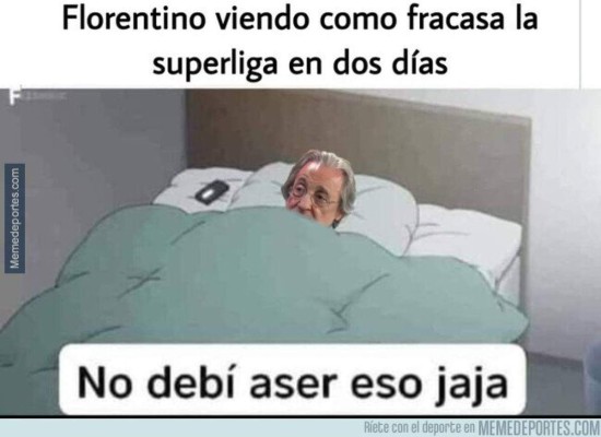 Humillan a Florentino: las redes explotan con divertidos memes por el fracaso de la Superliga europea