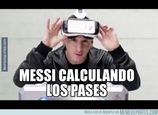 Divertidos 'Memes' con el doblete de Messi y el triunfo del Barcelona