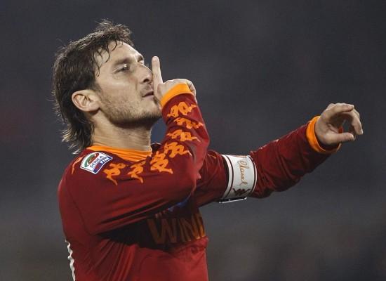 Francesco Totti, el adorado 'capitano' de la Roma de Italia