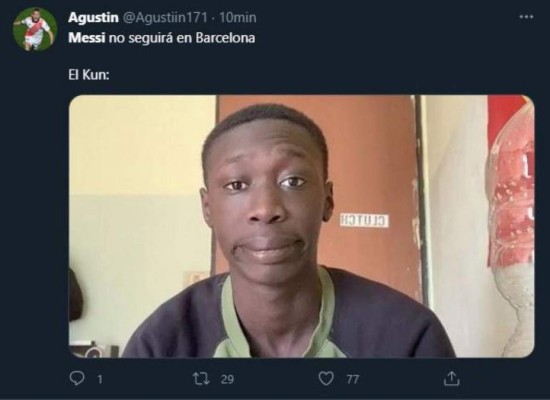 Messi se marcha para siempre: los memes hacen pedazos al Barcelona y a un 'solo' Kun Agüero