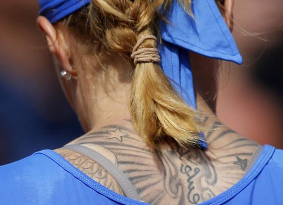 La belleza de Wimbledon: Tatuajes, sensualidad y deslices de las tenistas