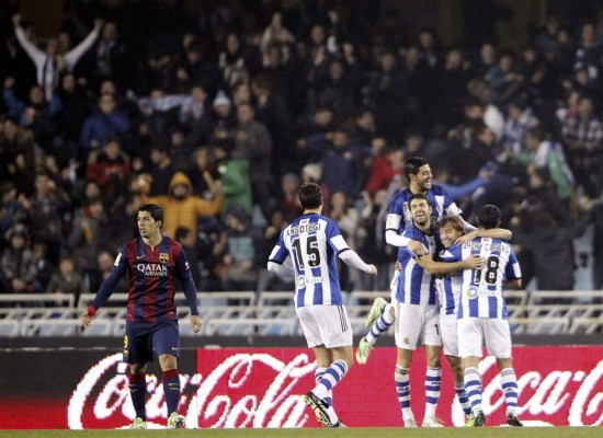 Barcelona perdió 1-0 ante la Real Sociedad por la Liga.
