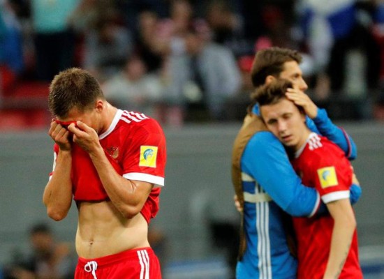 Lo que no se vio en TV del Rusia-México: El llanto de los locales y la belleza rusa