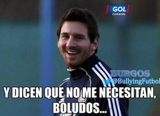 ¡Tremendos memes de la victoria de Messi y Argentina ante Colombia!