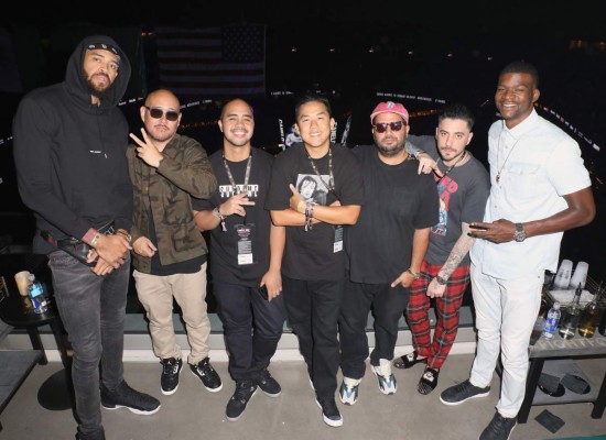 Will Smith y otras celebridades que no se perdieron la pelea entre Canelo y Golovkin