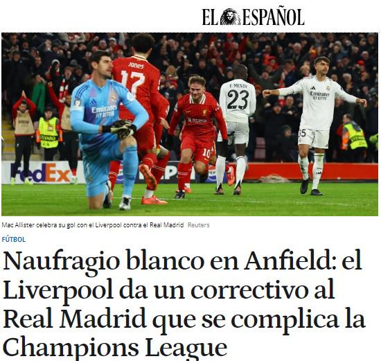 Lo que dice la prensa tras la dura derrota del Real Madrid ante el Liverpool en Champions y no perdonan a Mbappé