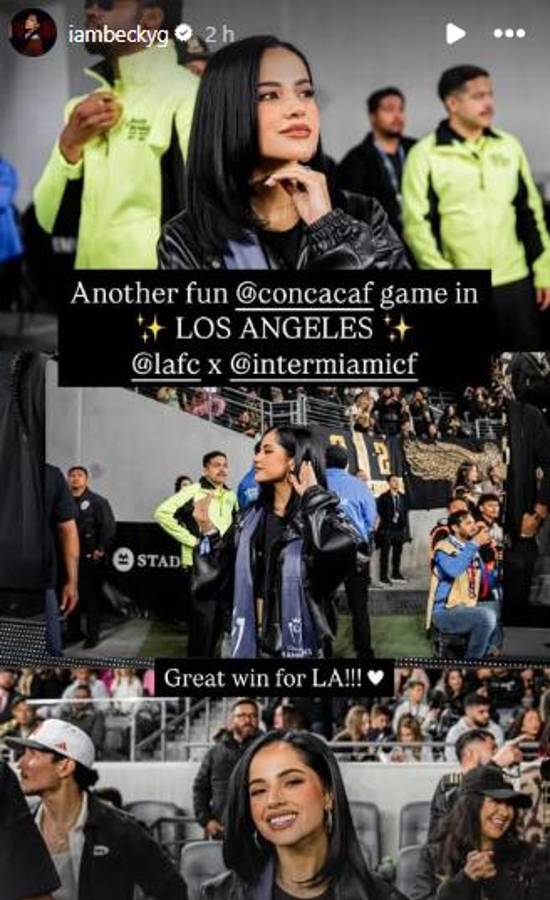 Los famosos que vieron la caída de Messi y el Inter Miami ante LAFC: Kendall Jenner, Becky G y el cantante que marcó su vida