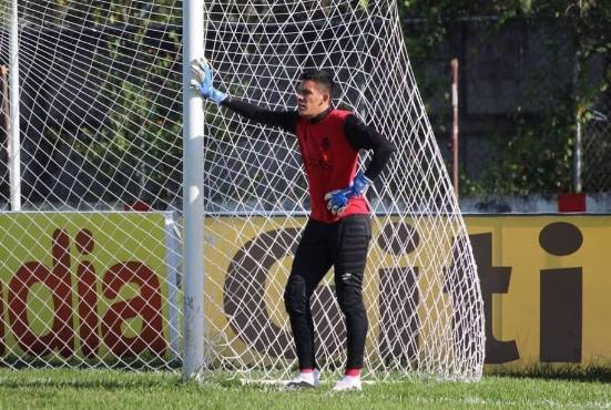 El portero José Claudio Paz tiene 20 años y tiene mucho futuro por delante en su carrera deportiva
