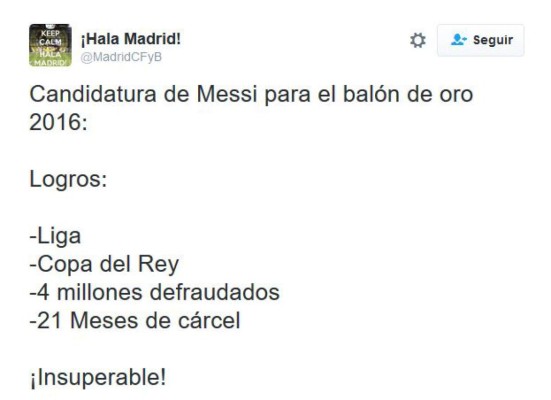 Fotos: Las crueles burlas sobre la condena a prisión de Leo Messi