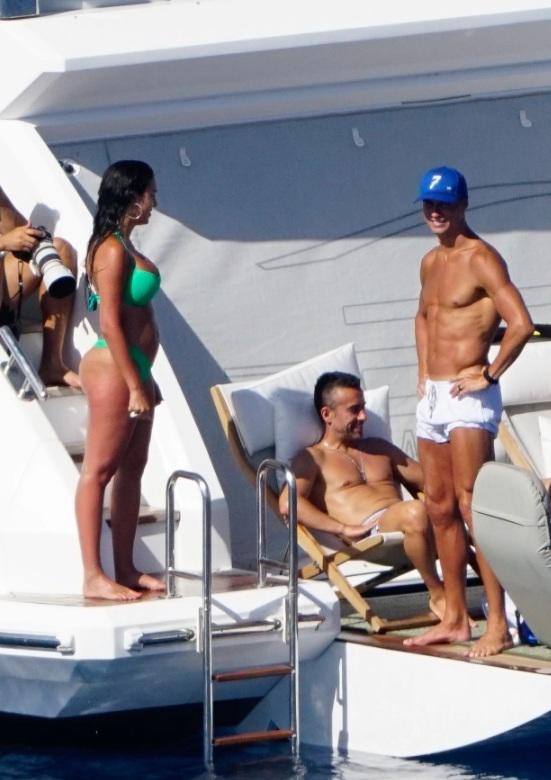 Georgina Rodríguez deslumbra y CR7 quedó bien bronceado: Así marchan las vacaciones de Cristiano Ronaldo