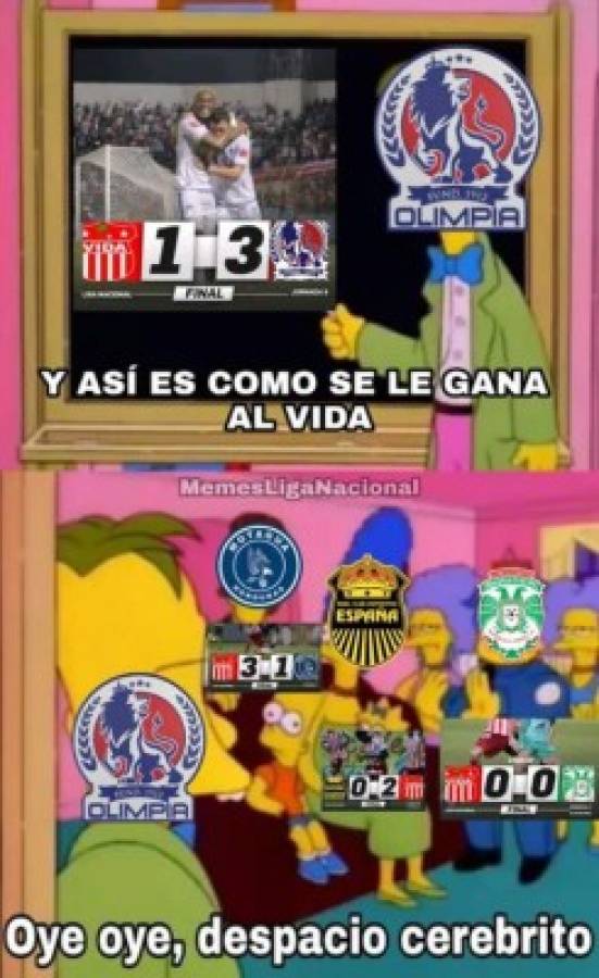 Marathón, Olimpia y Motagua, protagonistas de los mejores memes de la jornada ocho