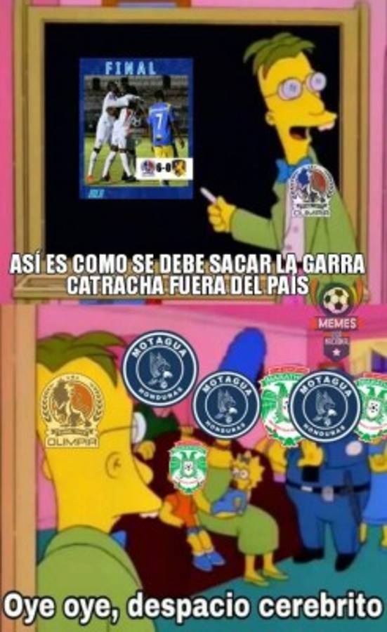 Olimpia golea en la Liga Concacaf y los memes vuelan la red: Motagua y Marathón las víctimas