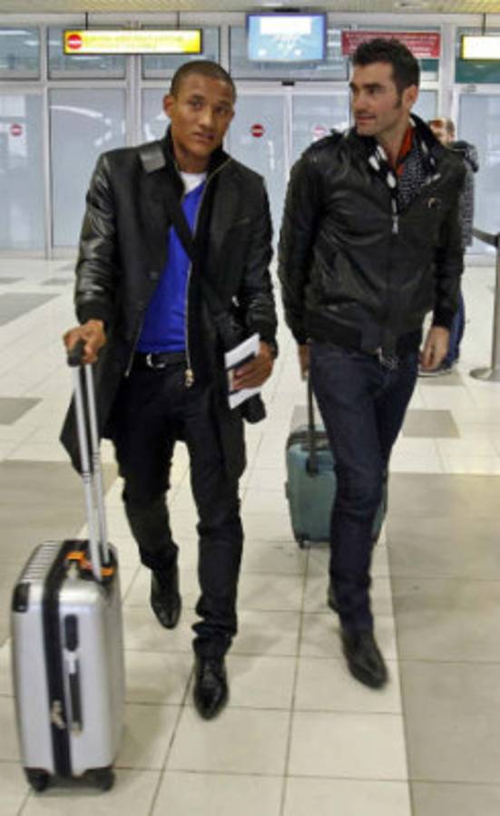 Luis Garrido ha llegado este jueves a la ciudad de Belgardo, Serbia.