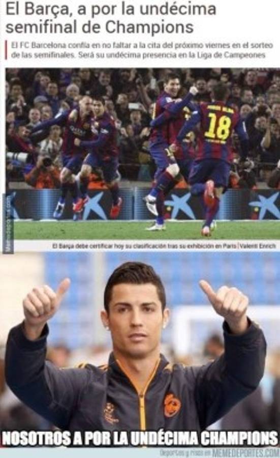 Los mejores memes de Cristiano y arranque de la Champions