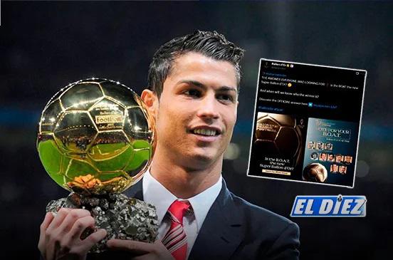 Balón de Oro 2026: France Football confirma decisión con el BOAT donde CR7 humilla a Messi