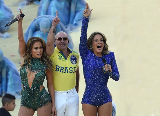 Espectacular inauguración de ceremonia de Brasil 2014