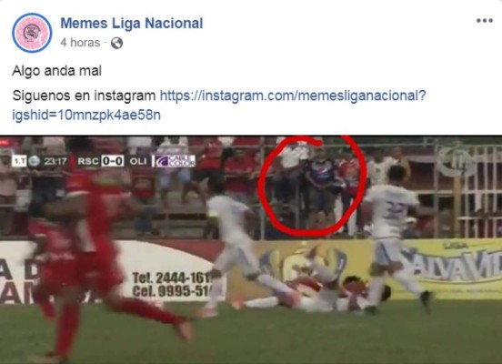 Divertidos memes atacan al Real España y Rony Martínez, Olimpia es alabado