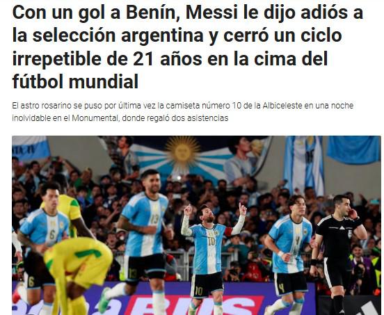 Periodista ataca a Messi y esto dice la prensa: Gracias por todo D10S