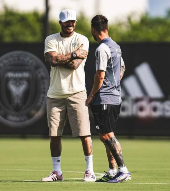 Beckham reveló la petición que simpre le hace Messi en el Inter Miami: “No debería decir esto...”