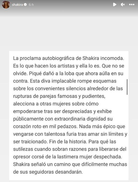 Arde la polémica: Shakira no se muerde la lengua y responde a las críticas sobre la canción dedicada a Gerard Piqué