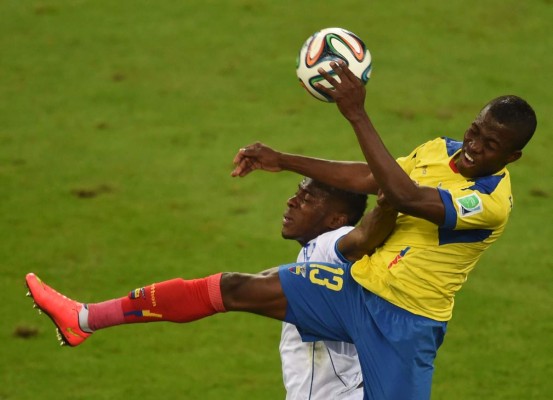 Honduras cae ante Ecuador 2-1