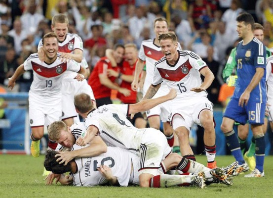 Alemania es campeón del mundo en Brasil 2014