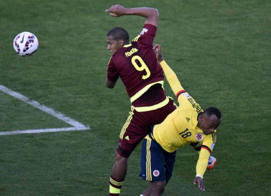 Venezuela vence 1 a 0 a Colombia en su debut en la Copa América