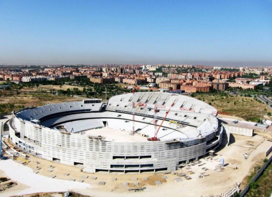 Así será el espectacular nuevo estadio del Atlético de Madrid en 2017