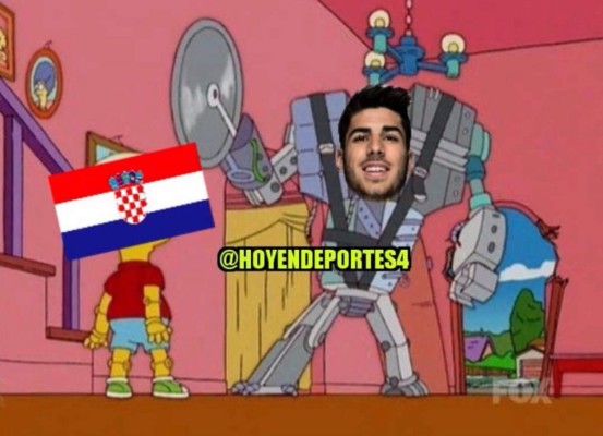 ¡Divertidísimos! Los memes que destruyen a Croacia luego de su humillante derrota ante España