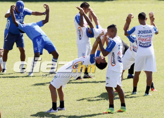 Así fue el último entreno de Honduras antes del amistoso con Belice