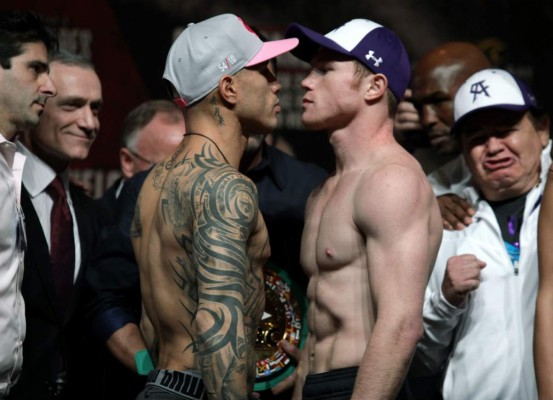 Cotto y Canelo reviven la rivalidad Puerto Rico-México