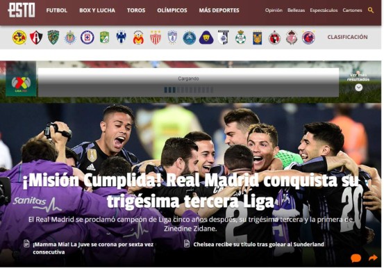 Lo que dice la prensa internacional sobre el título de Liga del Real Madrid