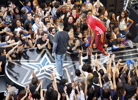 El juego de las Estrellas de la NBA.