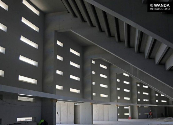 ¡BELLEZA! Así marcha la construcción del nuevo estadio del Atlético de Madrid