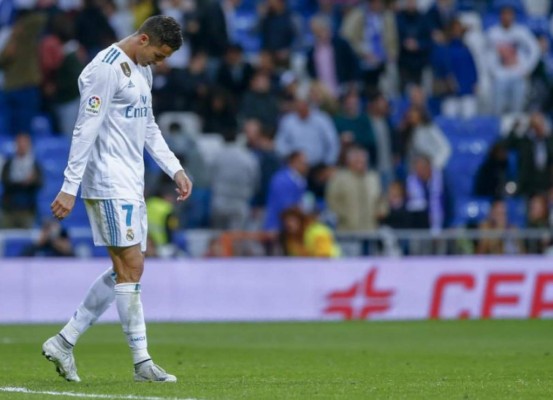 LO QUE NO SE VIO: Las tristes imágenes de Cristiano tras finalizar el partido ante el Eibar