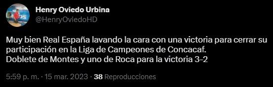 “Cierre con dignidad”: Prensa hondureña e internacional reaccionaron al triunfo del Real España en Concacaf