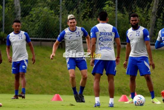 Francisco Martínez completó un microciclo de tres días con la Selección Mayor de Honduras.