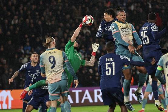 El City no pudo aprovechar su ventaja de dos goles ante el PSG. Foto: EFE