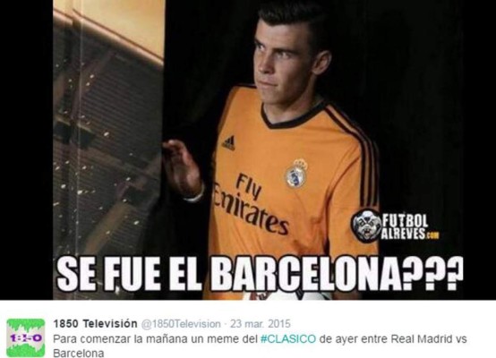 Los mejores memes históricos del clásico Barcelona-Real Madrid