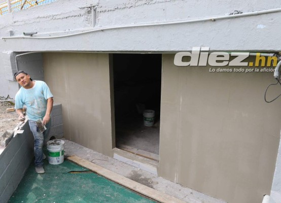 Así avanzan trabajos de remodelación de estadio Morazán para eliminatoria