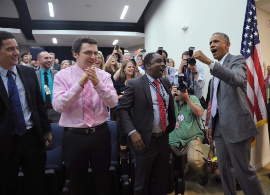 Obama: 'Ganaremos antes de lo que el mundo piensa”