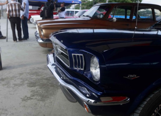 Exhibición de autos clásicos