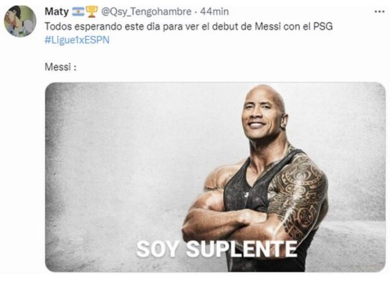 Messi hizo su debut con el PSG y los memes lo destrozan por haber sido suplente en Francia