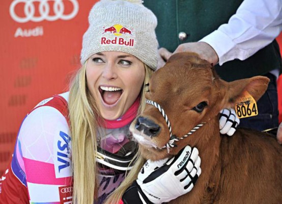 Ella es Lindsey Vonn, la esquiadora más bella del mundo
