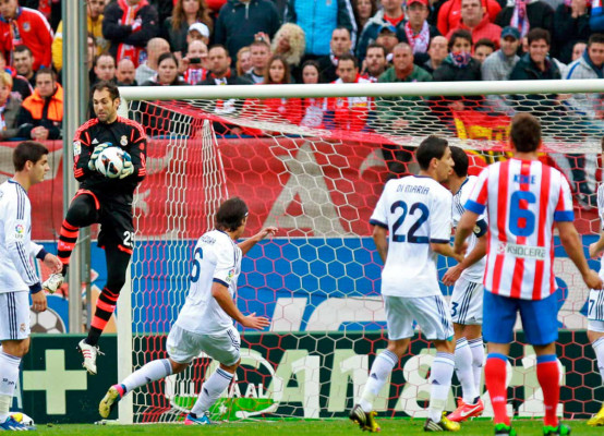 Barca y Real Madrid en la liga Española.