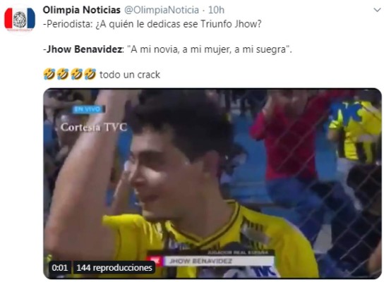 Los divertidos memes que se burlan de Jhow Benavídez luego de su inocentada: 'Macho alfa'