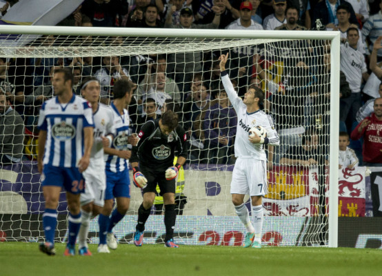 Real Madrid golea antes del clasico con hat trick de CR7.